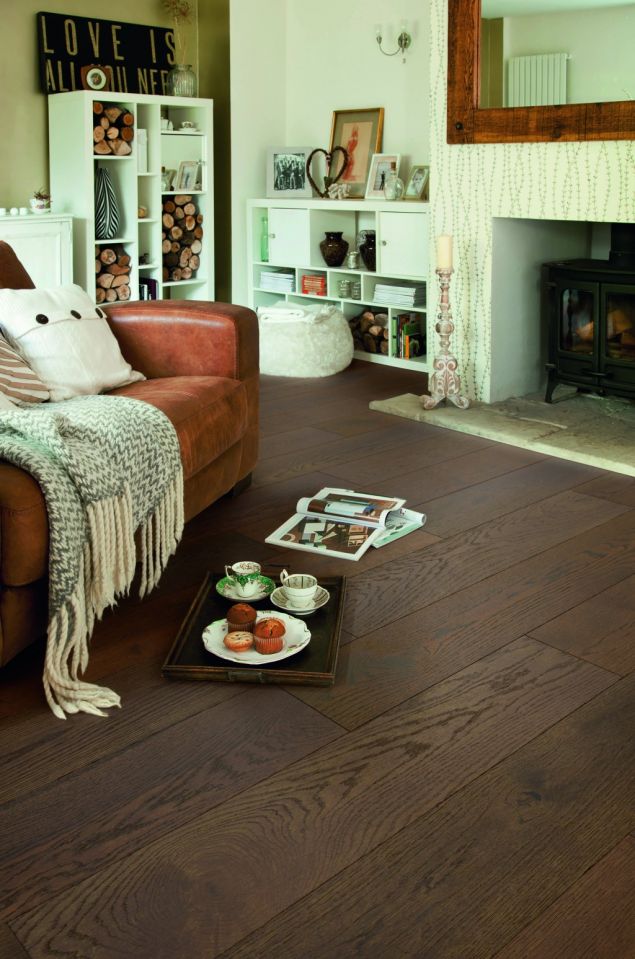 Tapi Zion Auburn Brushed & Matt Lacquered Engineered Wood Flooring